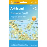 42 Arkösund Sverigeserien 1:50 000